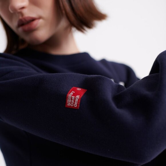 SDQB NY Dry Crew Sweatshirt Superdry Size XS/S 8-10 - Picture 3 of 11